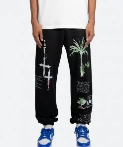 Mnml Bottoms Beach Sweatpants - Black