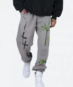 Mnml Beach Sweatpants - Grey Bottoms