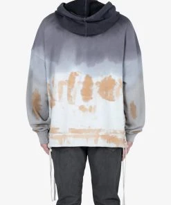 Mnml Outerwear Beach Washed Hoodie - Blue/Multi