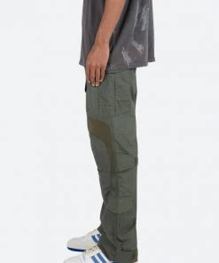 Mnml Biker Cargo Pants - Olive Bottoms