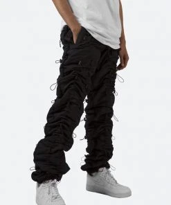 Mnml Bottoms Bungee Cord Pants - Black/Black