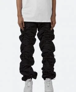 Mnml Bottoms Bungee Cord Pants - Black/Black