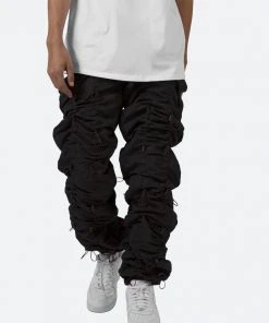 Mnml Bottoms Bungee Cord Pants - Black/Black