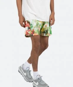 Mnml Cactus Mesh Shorts - Multi
