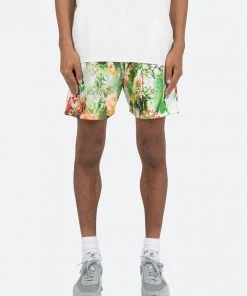 Mnml Cactus Mesh Shorts - Multi