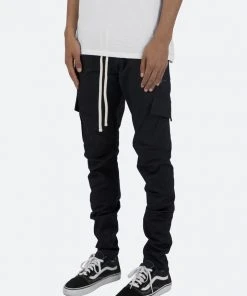 Mnml Cargo Drawcord II Pants - Black