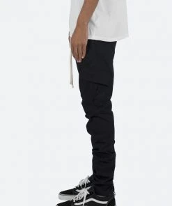 Mnml Cargo Drawcord II Pants - Black
