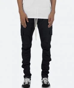 Mnml Cargo Drawcord II Pants - Black