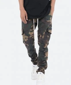 Mnml Cargo Drawcord II Pants - Woodland Camo