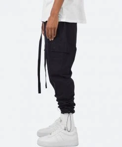 Mnml Cargo Lounge Pants - Black Bottoms