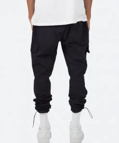 Mnml Cargo Lounge Pants - Black Bottoms