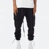 Mnml Cargo Lounge Pants - Black Bottoms