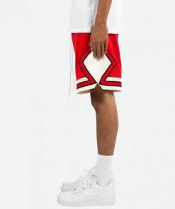 Mnml Classic Basketball Shorts - Red/White