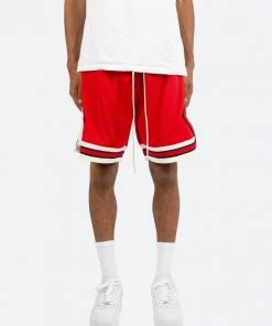 Mnml Classic Basketball Shorts - Red/White