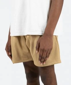 Mnml Classic Mesh Shorts - Dust Bottoms