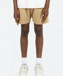 Mnml Classic Mesh Shorts - Dust Bottoms