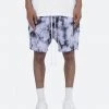 Mnml Cloud Wash Sweatshorts - Black/White Bottoms