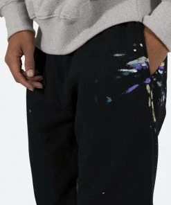 Mnml Contrast Bootcut Sweatpants - Black Bottoms