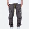 Mnml Bottoms Contrast Taped Cargo Pants - Charcoal Grey