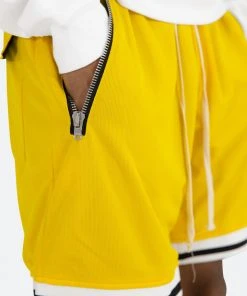 Mnml Bottoms Core Basketball Shorts - Yellow