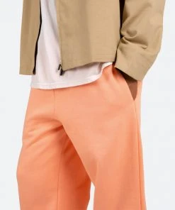 Mnml Cropped Basic Sweatpants - Salmon Bottoms