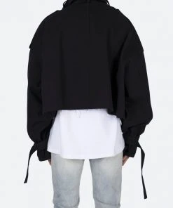 Mnml Cropped M65 Jacket - Black Outerwear