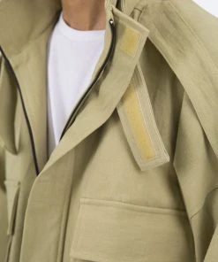 Mnml Cropped M65 Jacket - Khaki Outerwear