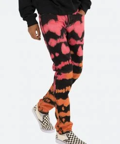 Mnml D105 Straight Relaxed Denim Jeans - Orange | Premium Men's Denim 13 Mnml D105 Straight Denim - Orange