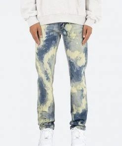 Mnml D109 Acid Straight Denim - Blue