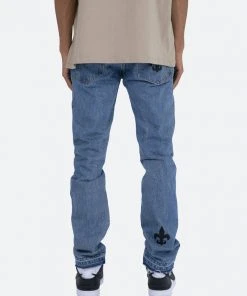 Mnml D112 Fleur Straight Denim - Blue/Black