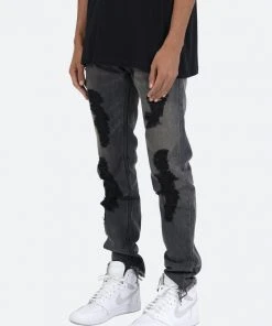 Mnml D128 Straight Denim - Black