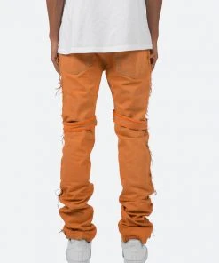 Mnml D150 Straight Denim - Orange