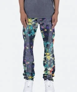 Mnml D190 Skeleton Straight Denim - Multi