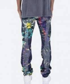 Mnml D190 Skeleton Straight Denim - Multi