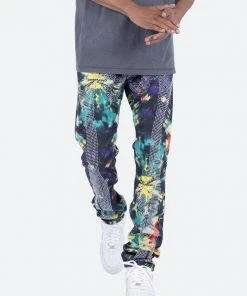 Mnml D190 Skeleton Straight Denim - Multi