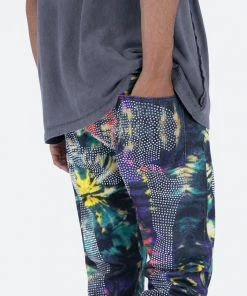 Mnml D190 Skeleton Straight Denim - Multi