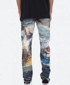 Mnml D205 Overlay Straight Denim - Blue