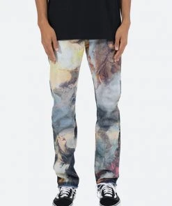 Mnml D205 Overlay Straight Denim - Blue