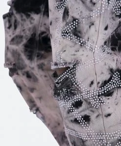 Mnml D208 Skeleton Straight Denim - Purple