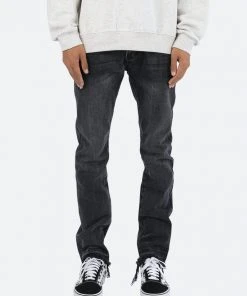 Mnml D212 Straight Denim - Black