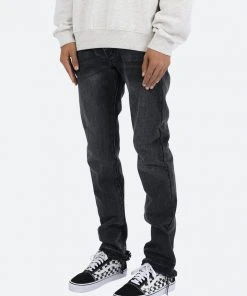 Mnml D212 Straight Denim - Black