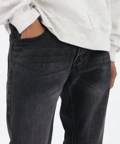 Mnml D212 Straight Denim - Black