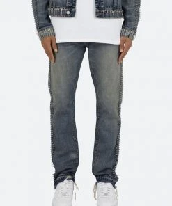 Mnml D220 Safety Straight Denim - Blue