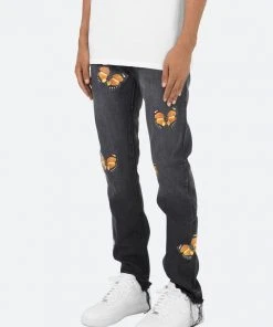 Mnml D223 Butterfly Straight Denim - Black