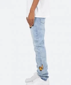 Mnml D223 Butterfly Straight Denim - Blue