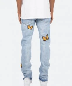 Mnml D223 Butterfly Straight Denim - Blue