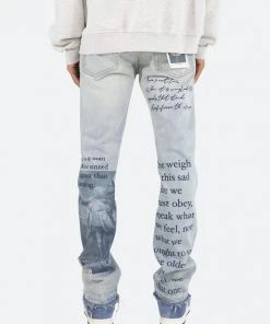 Mnml D243 Straight Denim - Blue