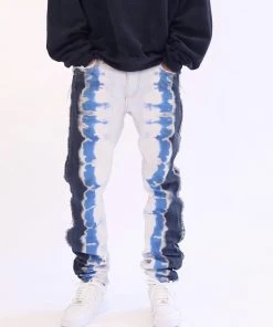 Mnml D253 Straight Denim - Blue/Black