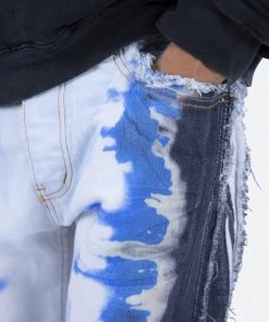 Mnml D253 Straight Denim - Blue/Black