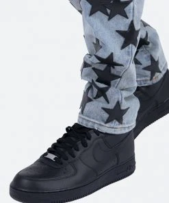 Mnml D270 Star Straight Denim - Blue/Black